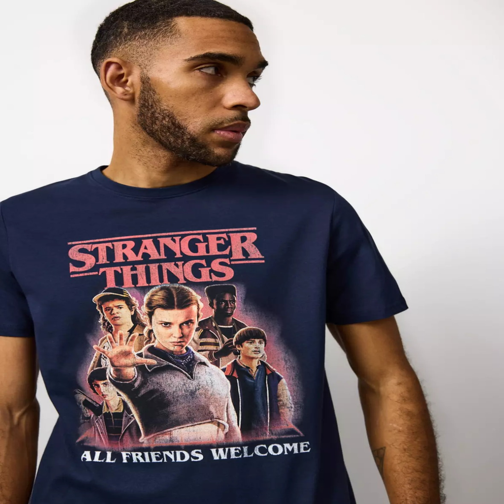 T-Shirt Stranger Things Uomo