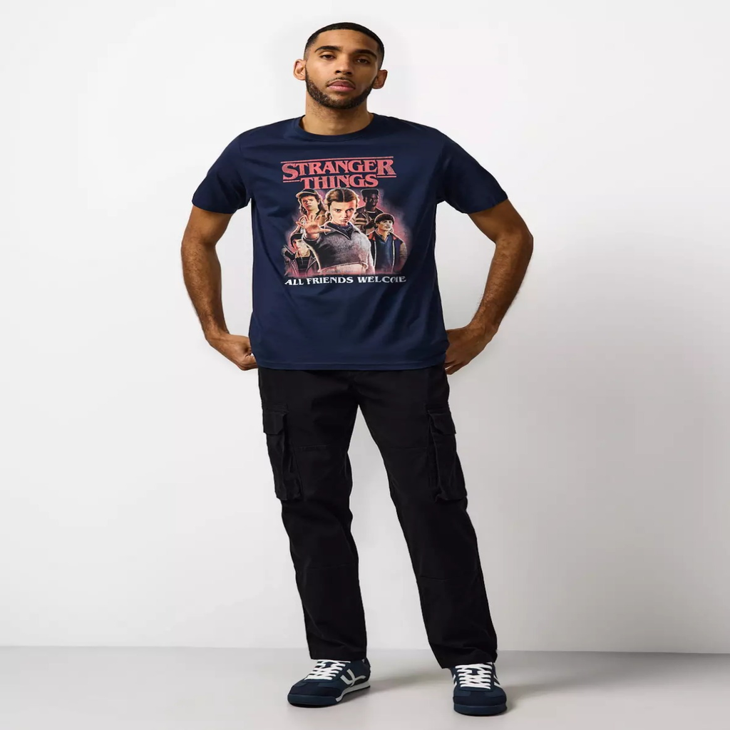 T-Shirt Stranger Things Uomo