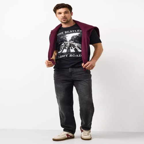 T-Shirt The Beatles Abbey Road Uomo