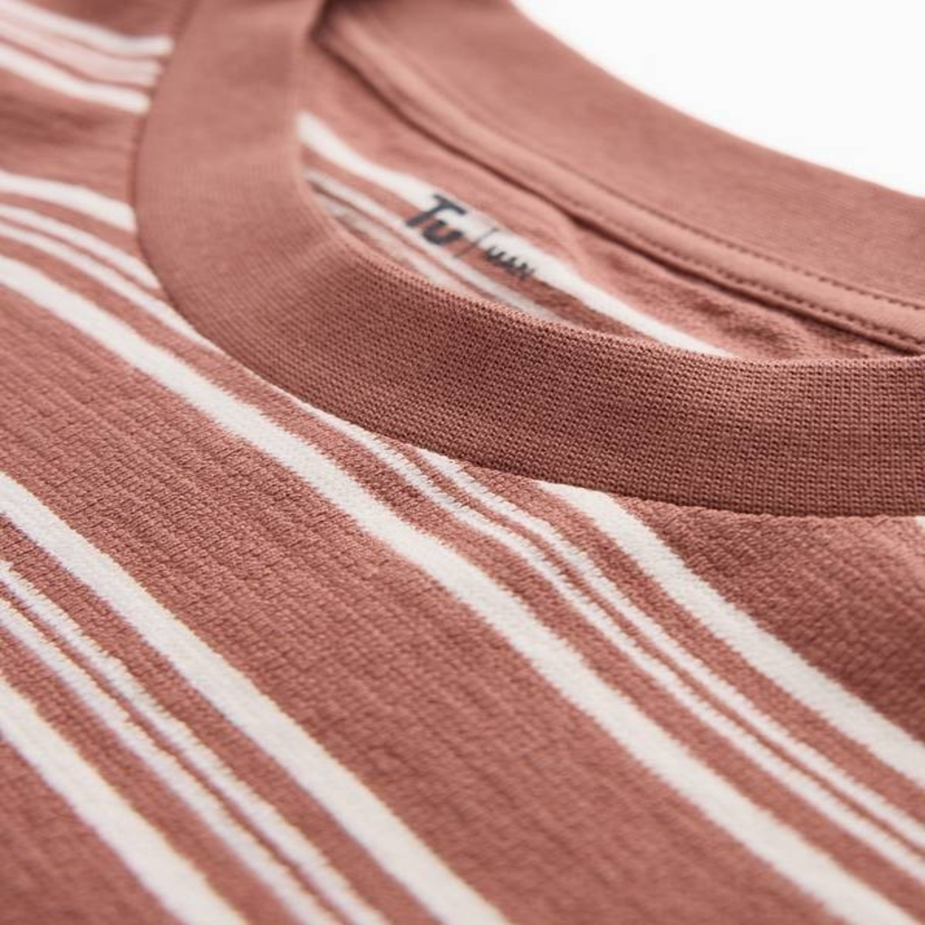 T-Shirt a Righe Uomo Girocollo