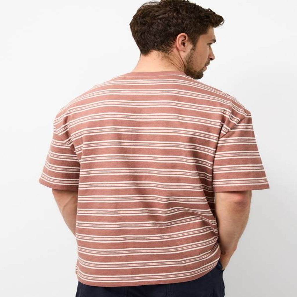 T-Shirt a Righe Uomo Girocollo